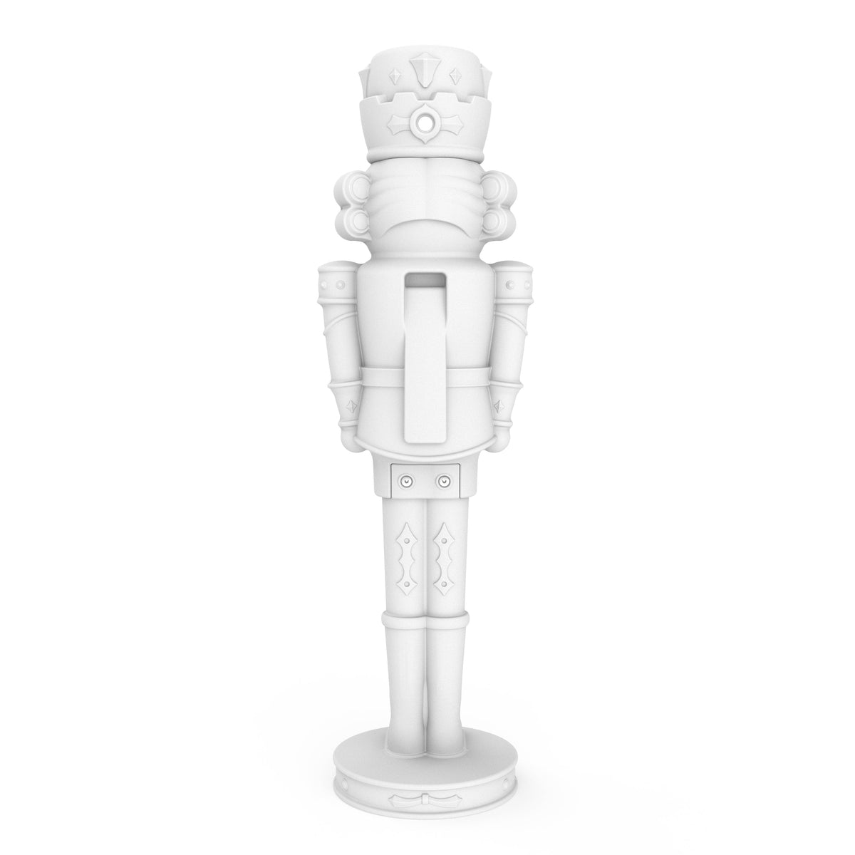 Outdoor Giant 6ft Paintable Nutcracker Prince
