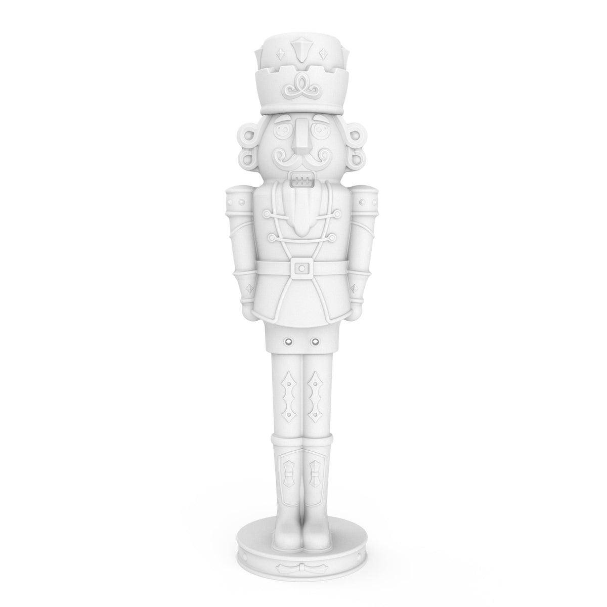 Outdoor Giant 6ft Paintable Nutcracker Prince