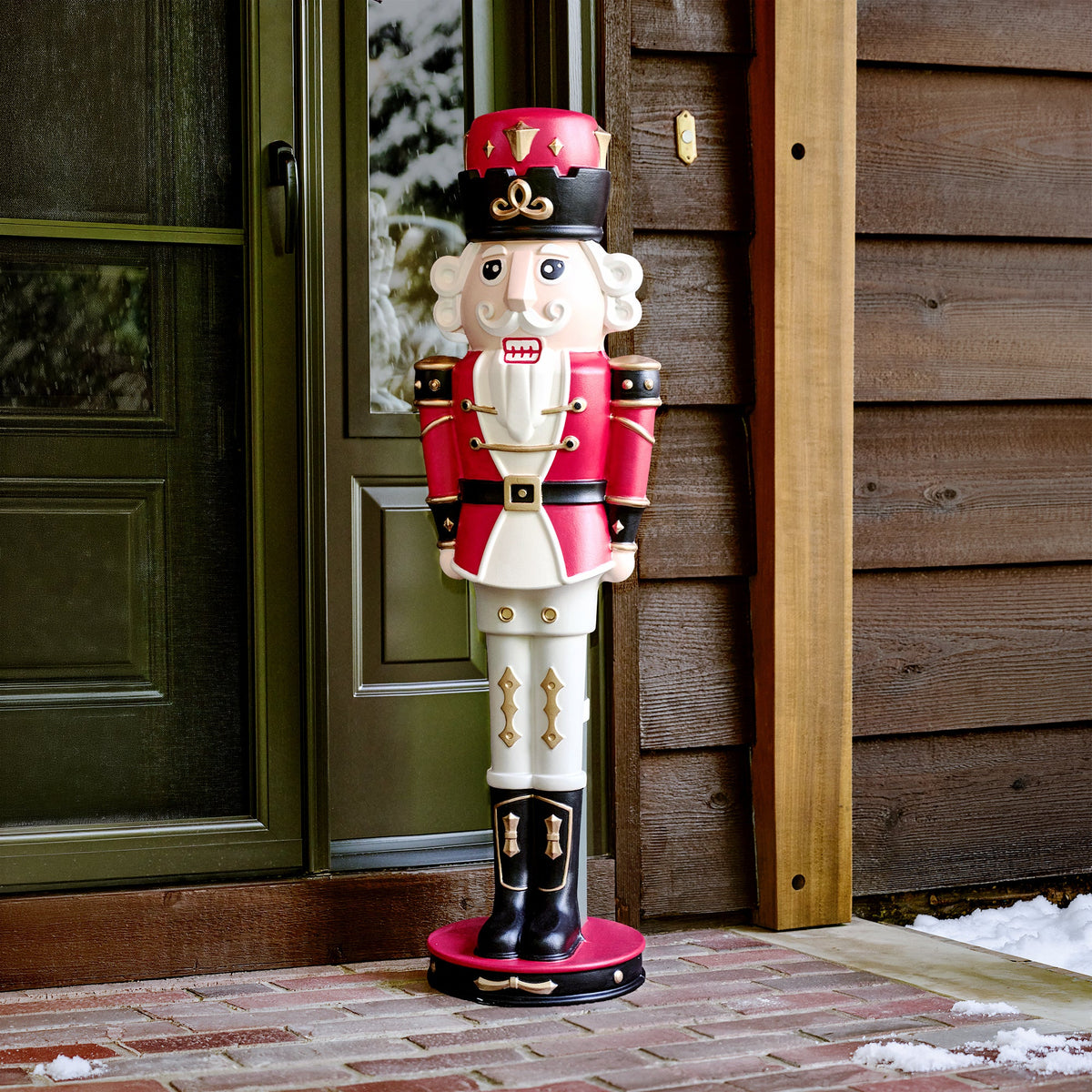 Outdoor 4ft Paintable Nutcracker Prince Jr