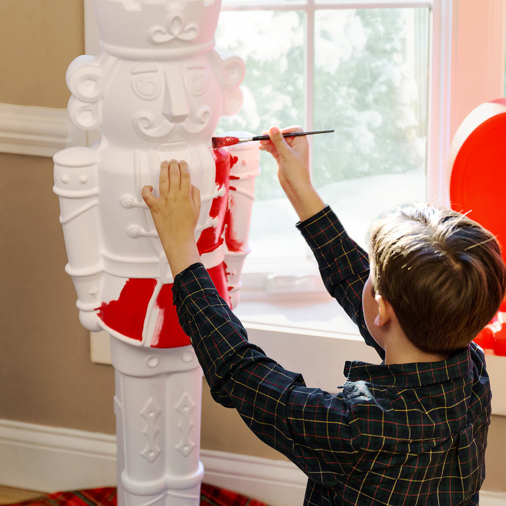 Outdoor 4ft Paintable Nutcracker Prince Jr