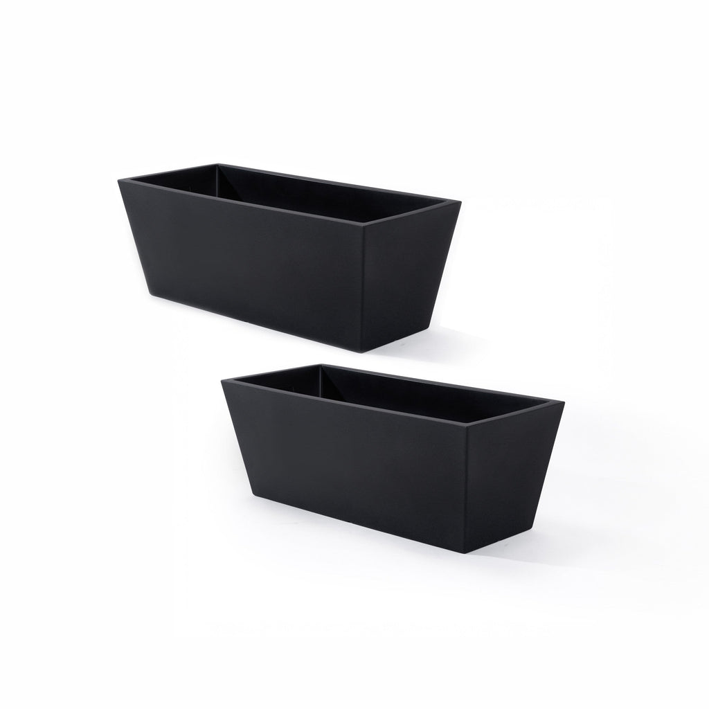 Outdoor Tremont Trough Planter 2 Pack