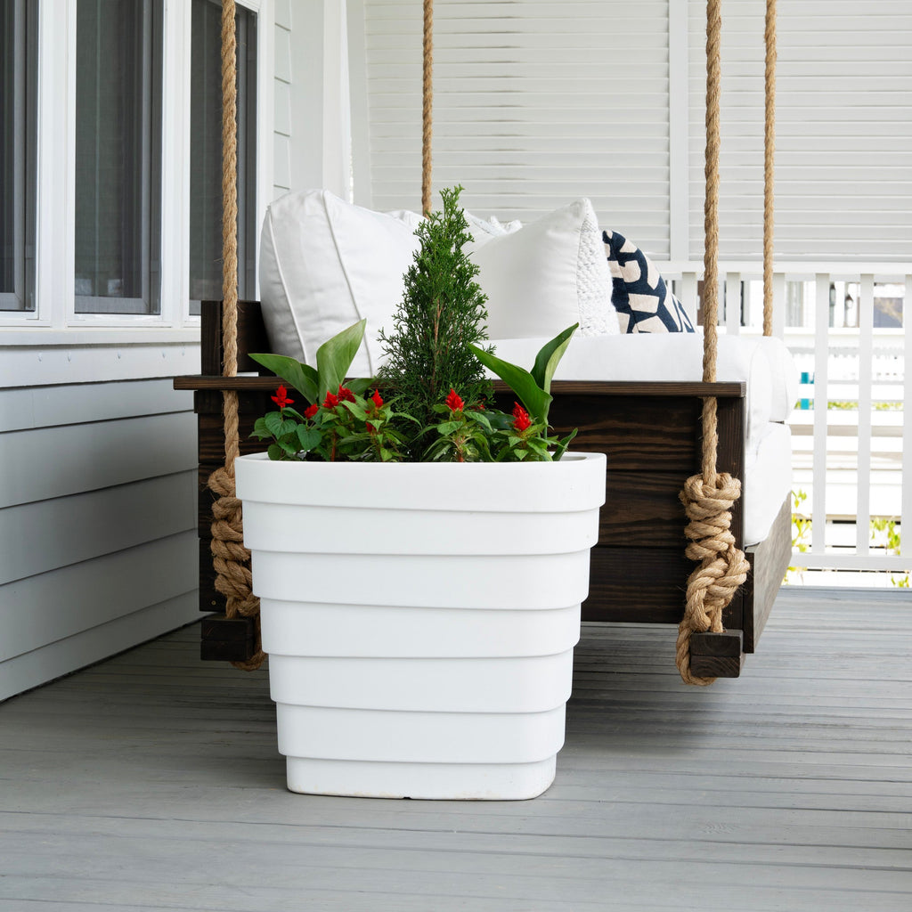 Outdoor Wave Planter 20X24 2 Pack