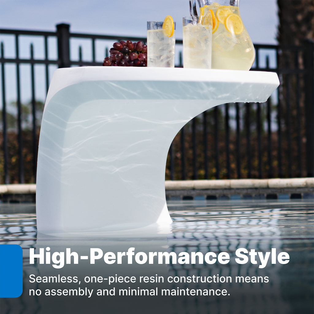 Outdoor Mondello In-Pool Side Table