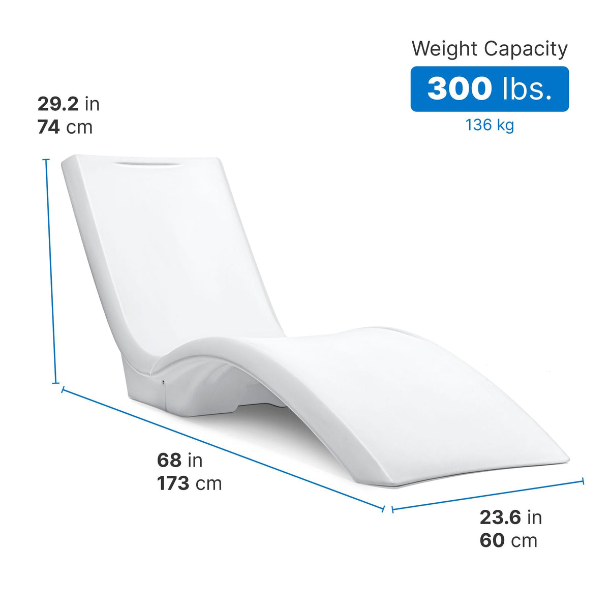 Outdoor Vero Pool Lounger Flip Seat Bundle