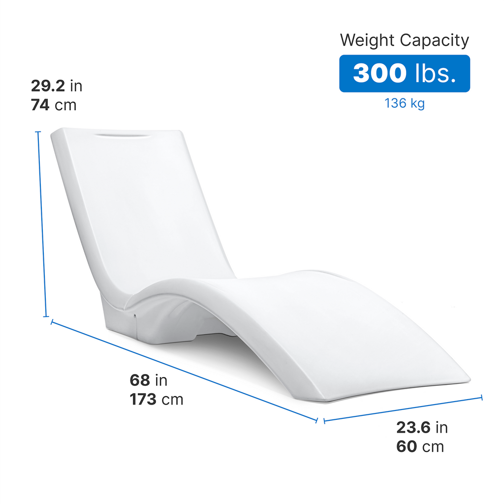 Outdoor Vero Pool Lounger