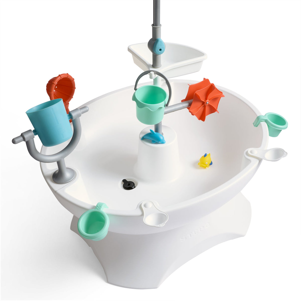 Outdoor Sunshine Springs Splash Table with CoolBreeze Misting Canopy