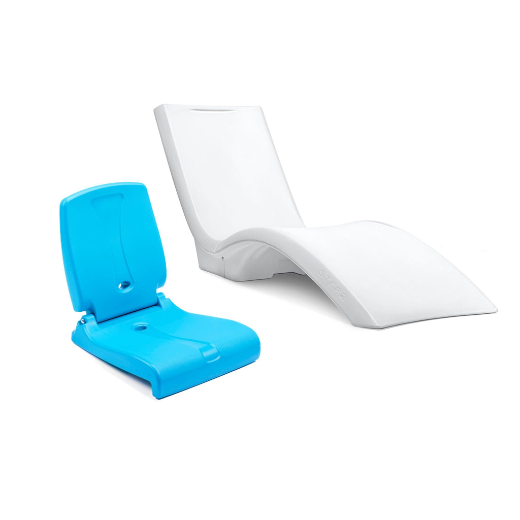 Outdoor Vero Pool Lounger Flip Seat Bundle