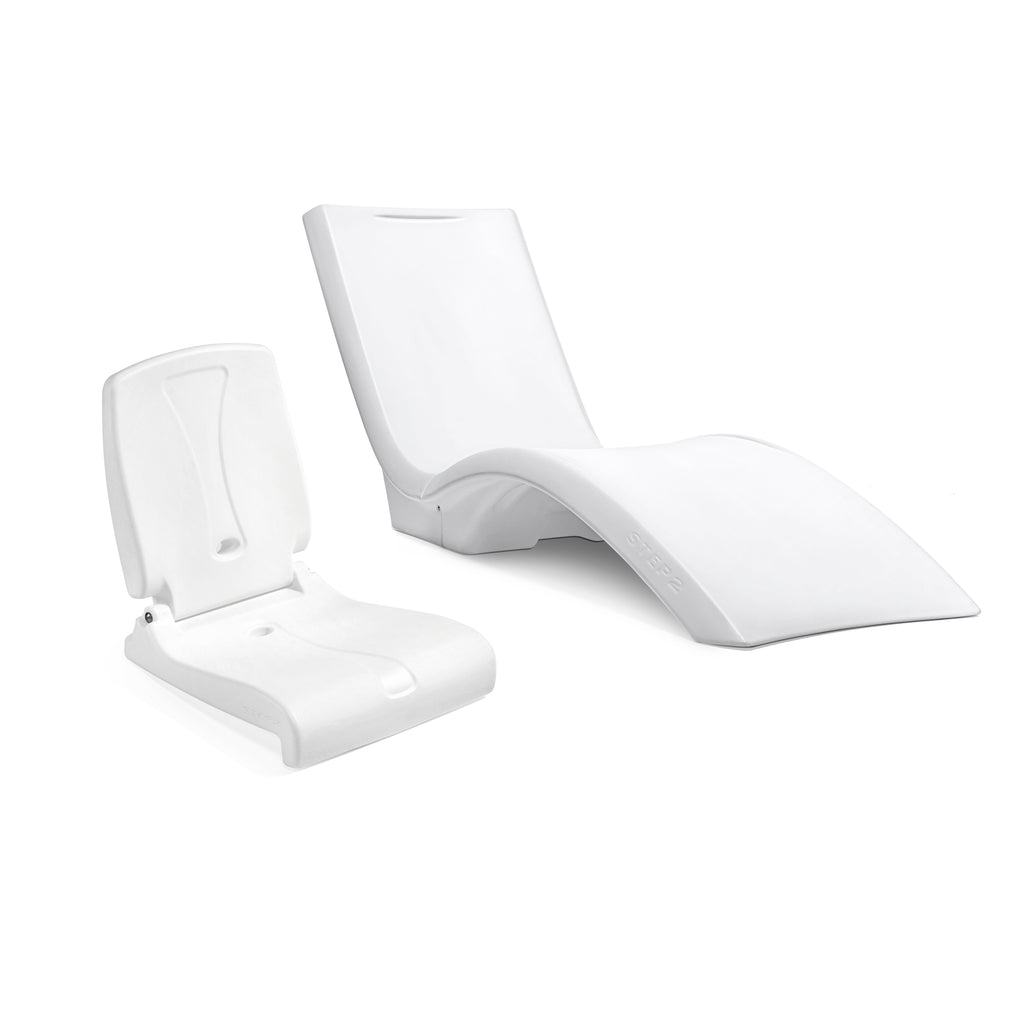 Outdoor Vero Pool Lounger Flip Seat Bundle