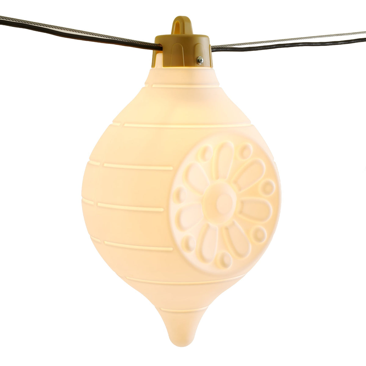 Outdoor Paintable Large 3-Pack Outdoor Christmas Ornaments