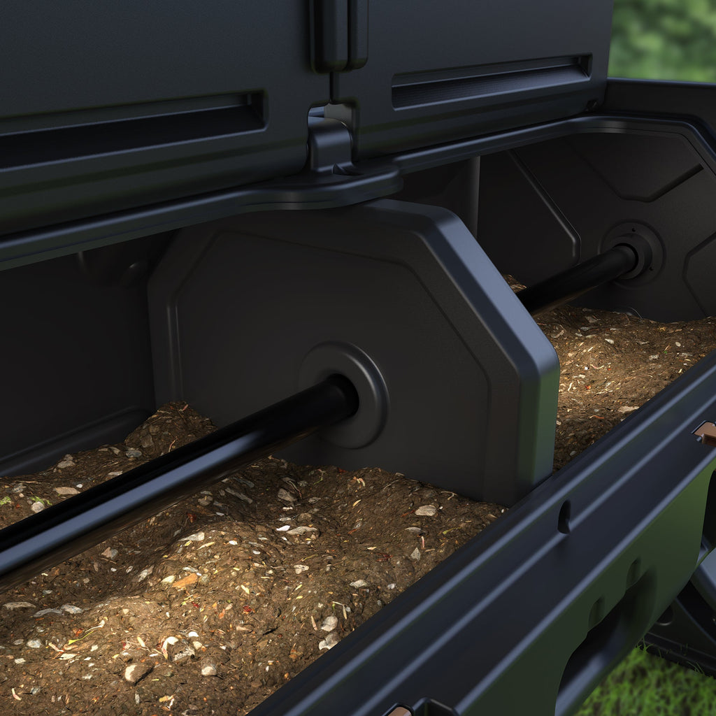 Outdoor EverTough 58 Gallon Tumbling Composter