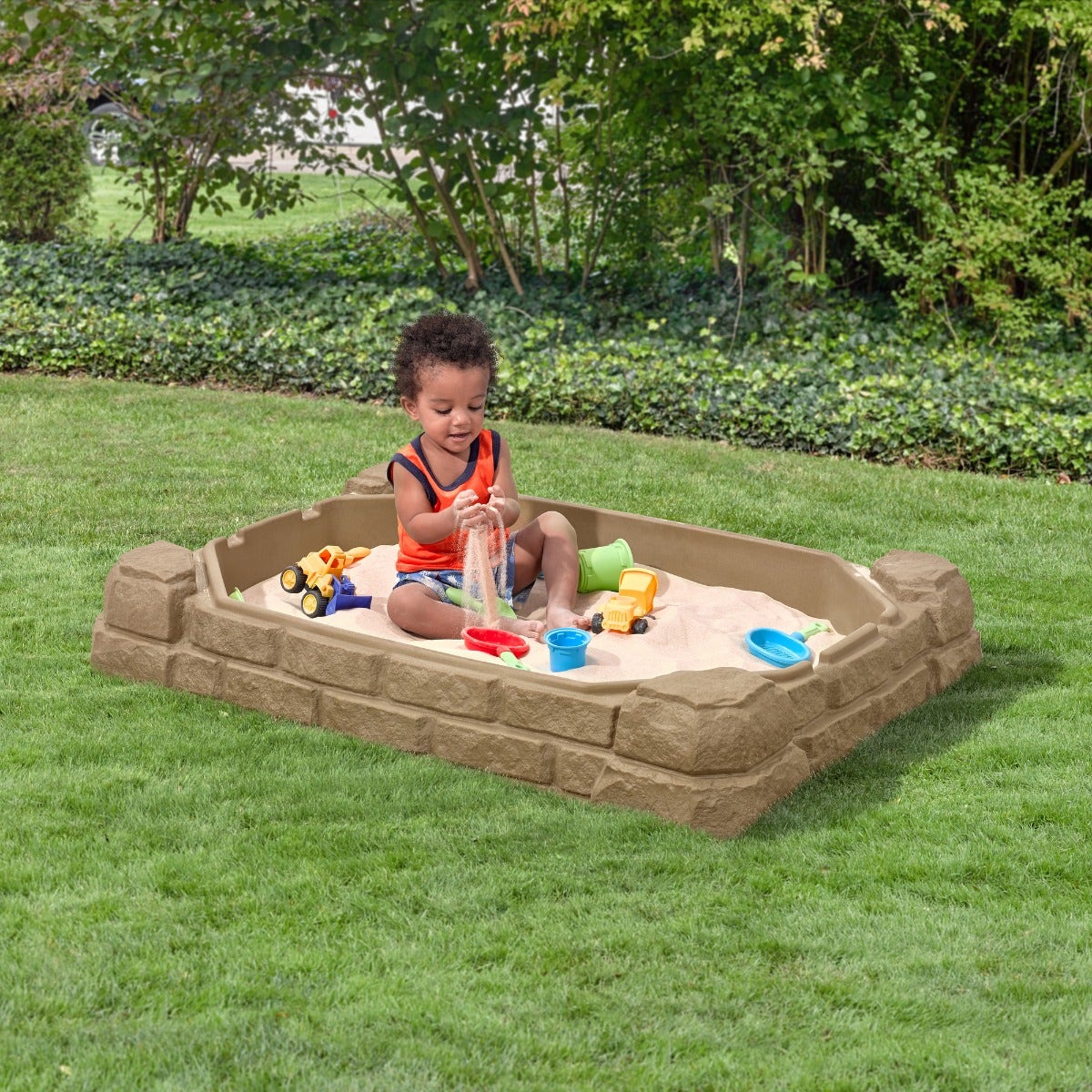 Outdoor Naturally Playful Sandbox