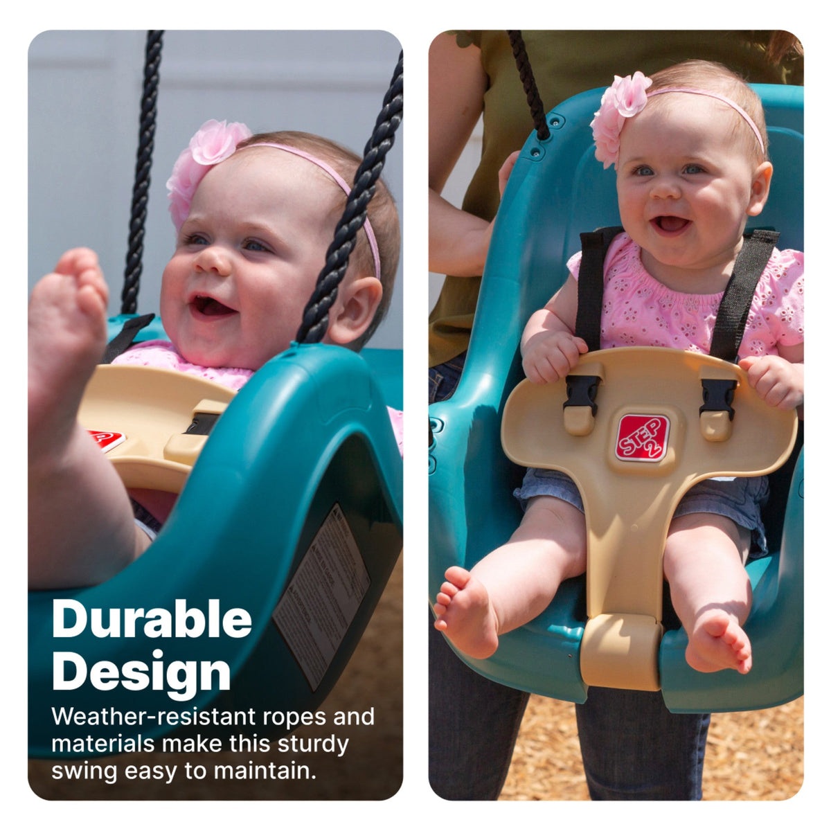 Outdoor Infant to Toddler Swing