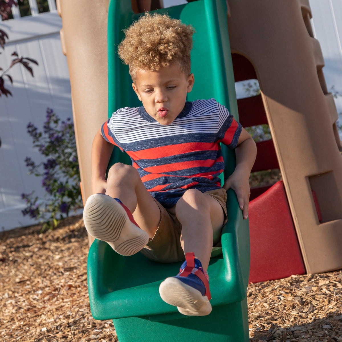 Outdoor Naturally Playful Playhouse Climber & Swing Extension
