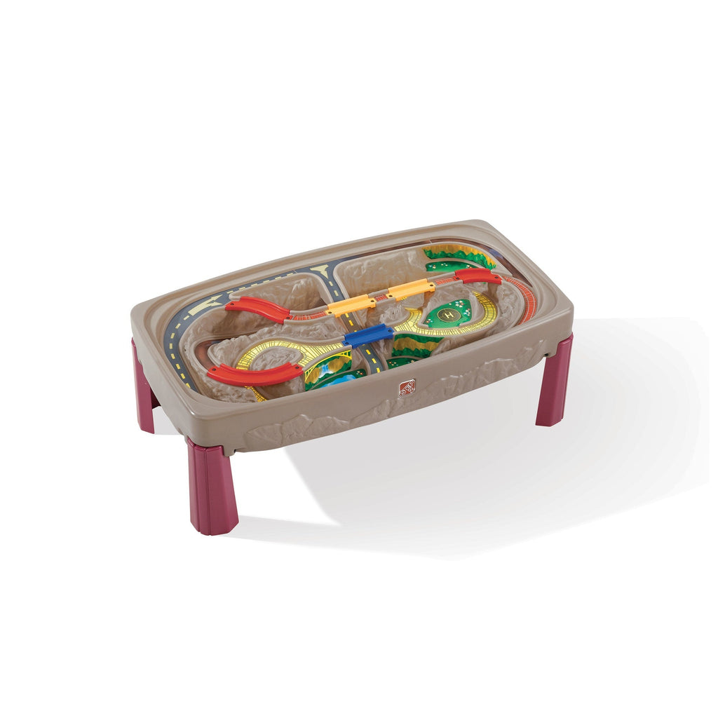 Outdoor Deluxe Canyon Road Train & Track Table