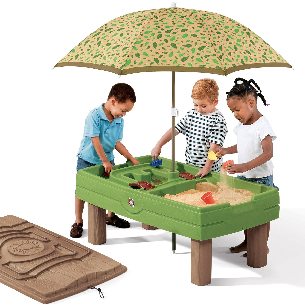 Outdoor Naturally Playful Sand & Water Activity Center - Leaf Umbrella Parts