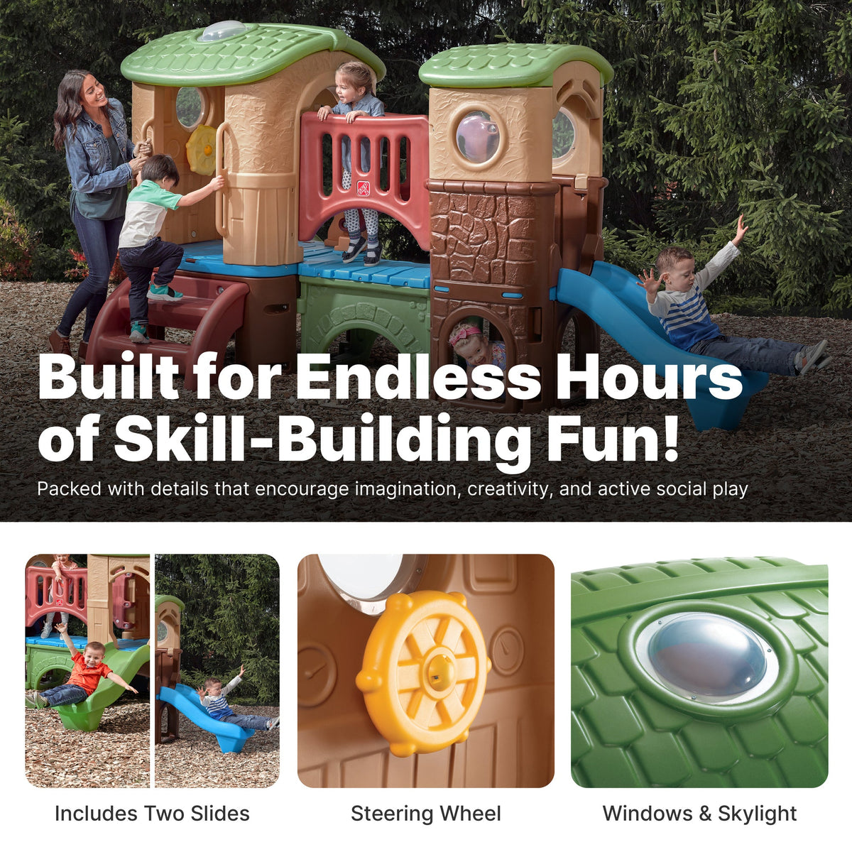 Outdoor Clubhouse Climber