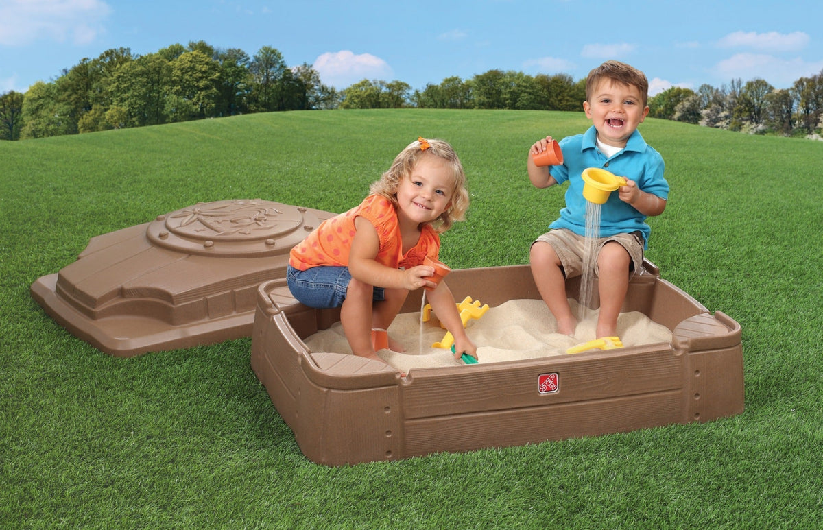 Outdoor Play & Store Sandbox
