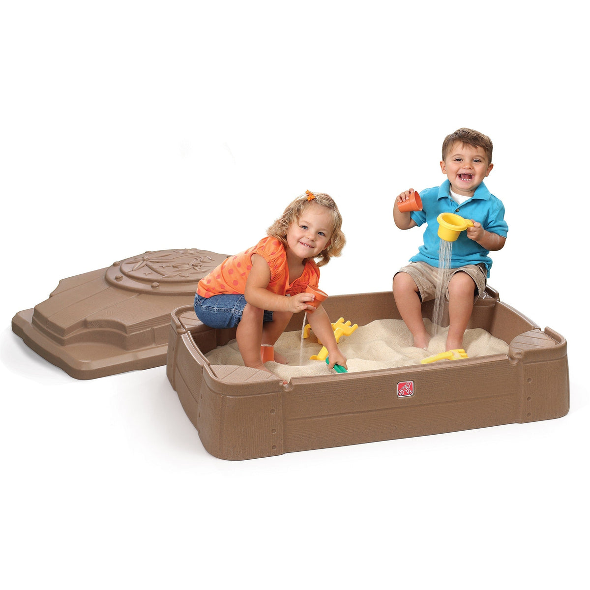 Outdoor Play & Store Sandbox