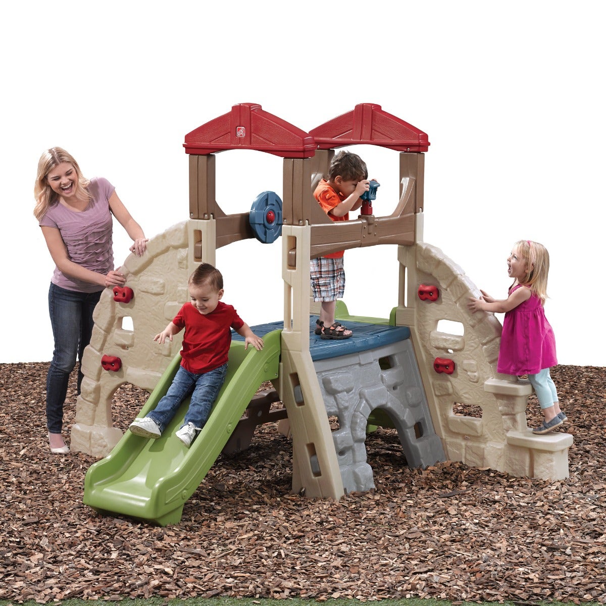 Outdoor Alpine Ridge Climber and Slide-Parts