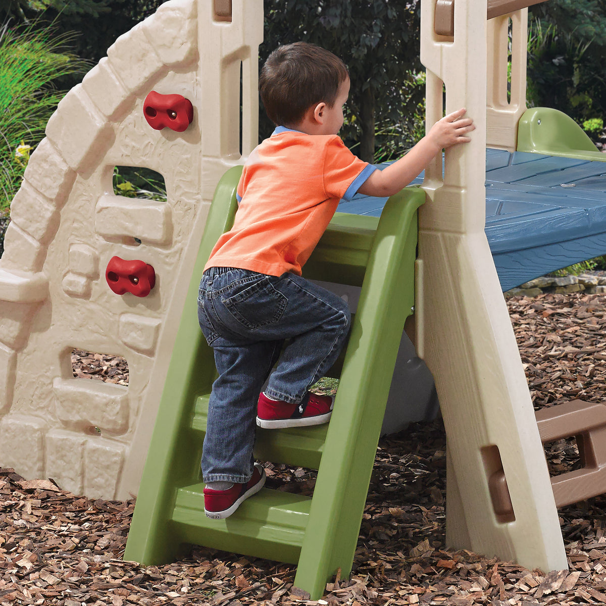 Outdoor Alpine Ridge Climber & Slide