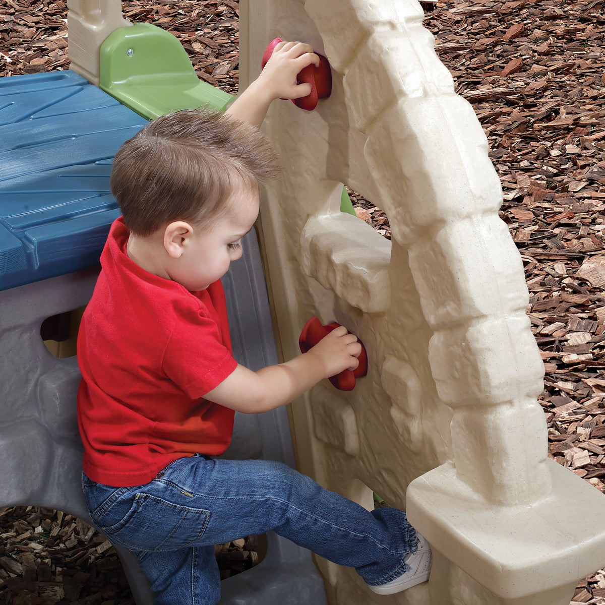 Outdoor Alpine Ridge Climber & Slide