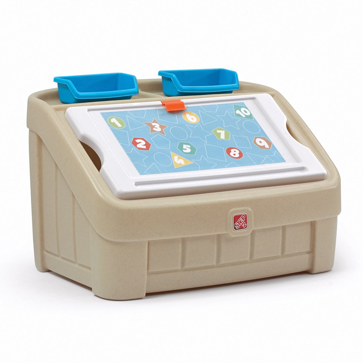 Outdoor 2-in-1 Toy Box & Art Lid - Tan Parts