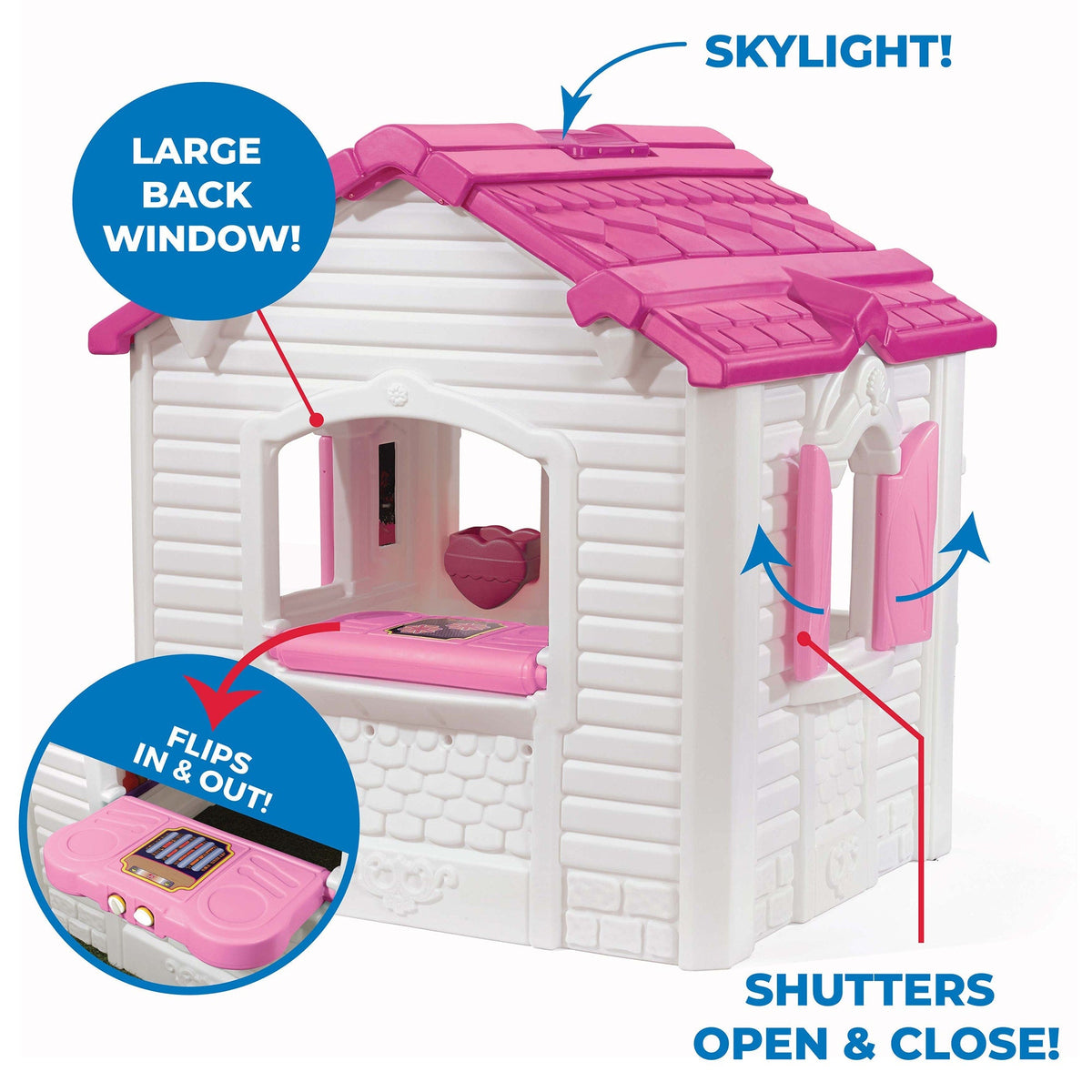 Outdoor Sweetheart Playhouse