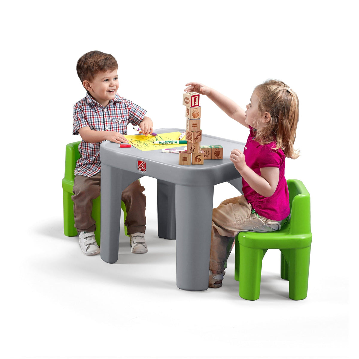 Outdoor Mighty My Size Table & Chairs Set