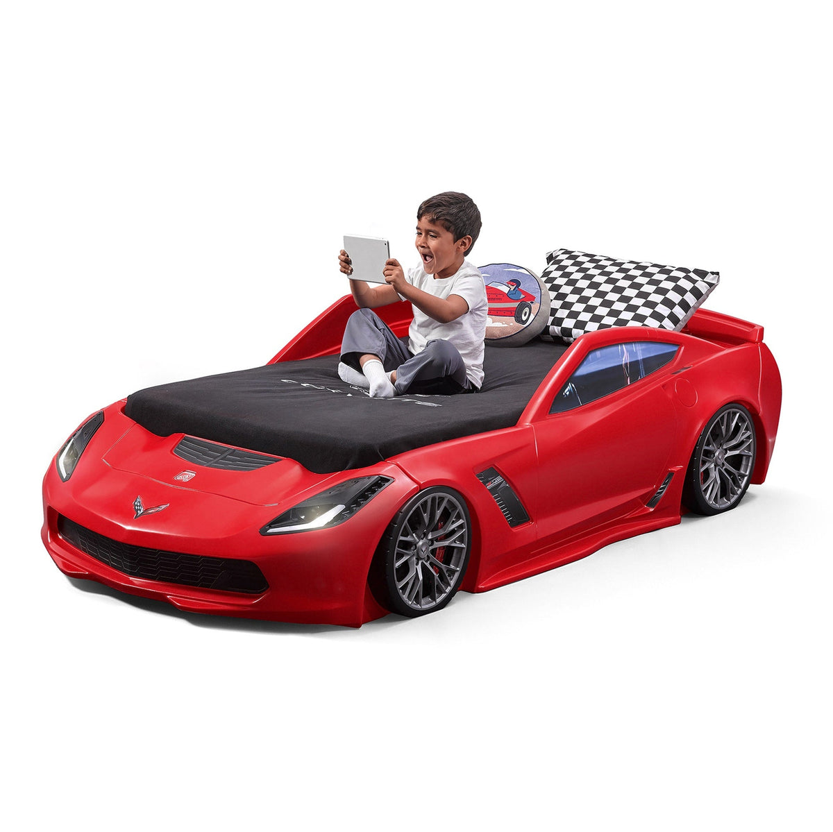 Outdoor Corvette Z06 Toddler to Twin Bed Parts