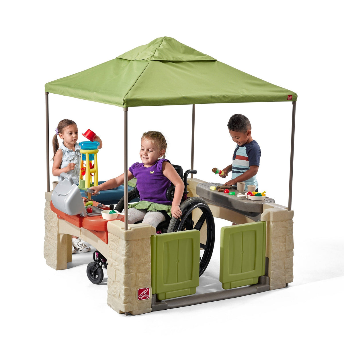 Outdoor All Around Playtime Patio with Canopy Parts