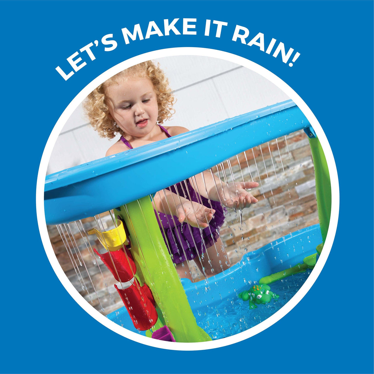 Outdoor Rain Showers Splash Pond Water Table