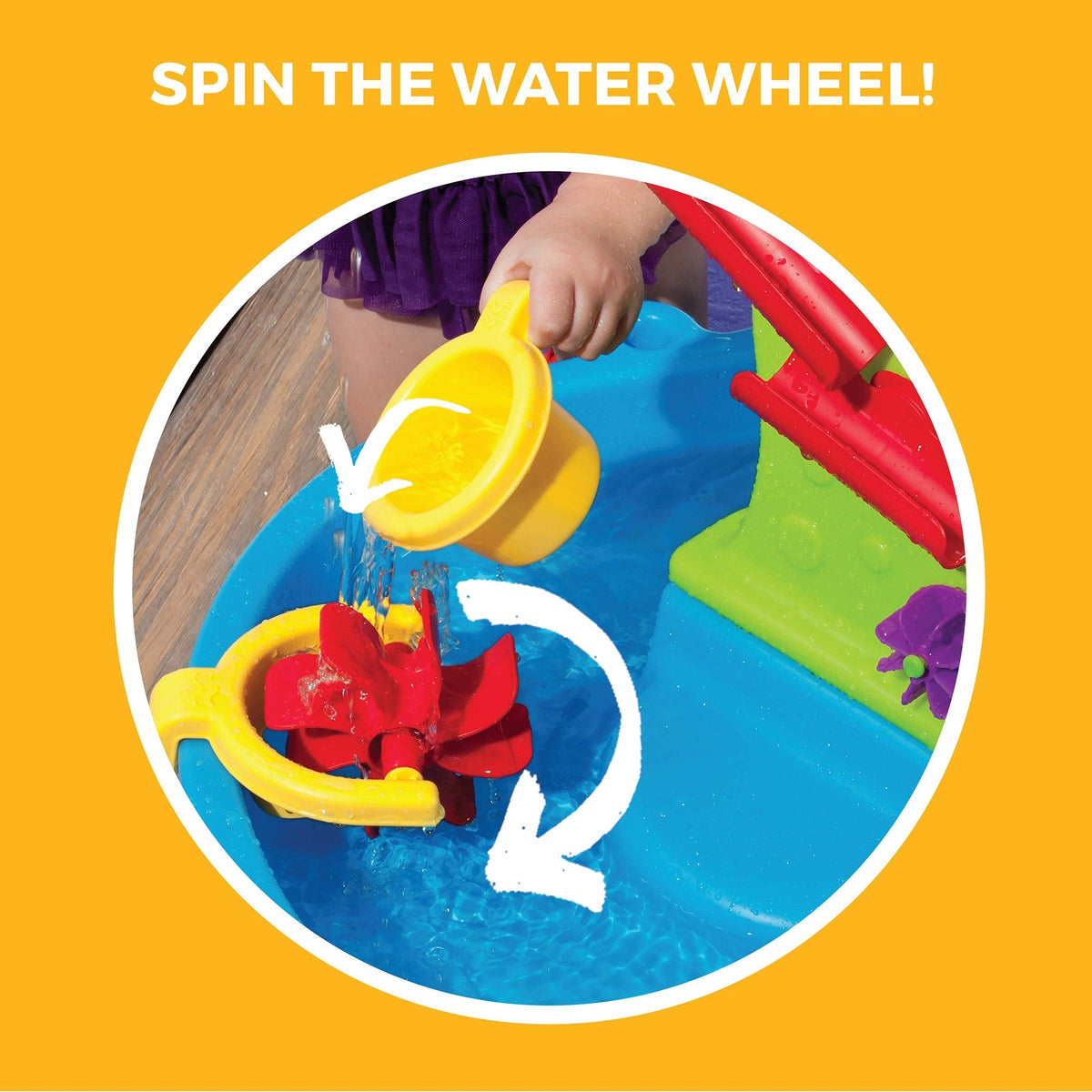 Outdoor Rain Showers Splash Pond Water Table