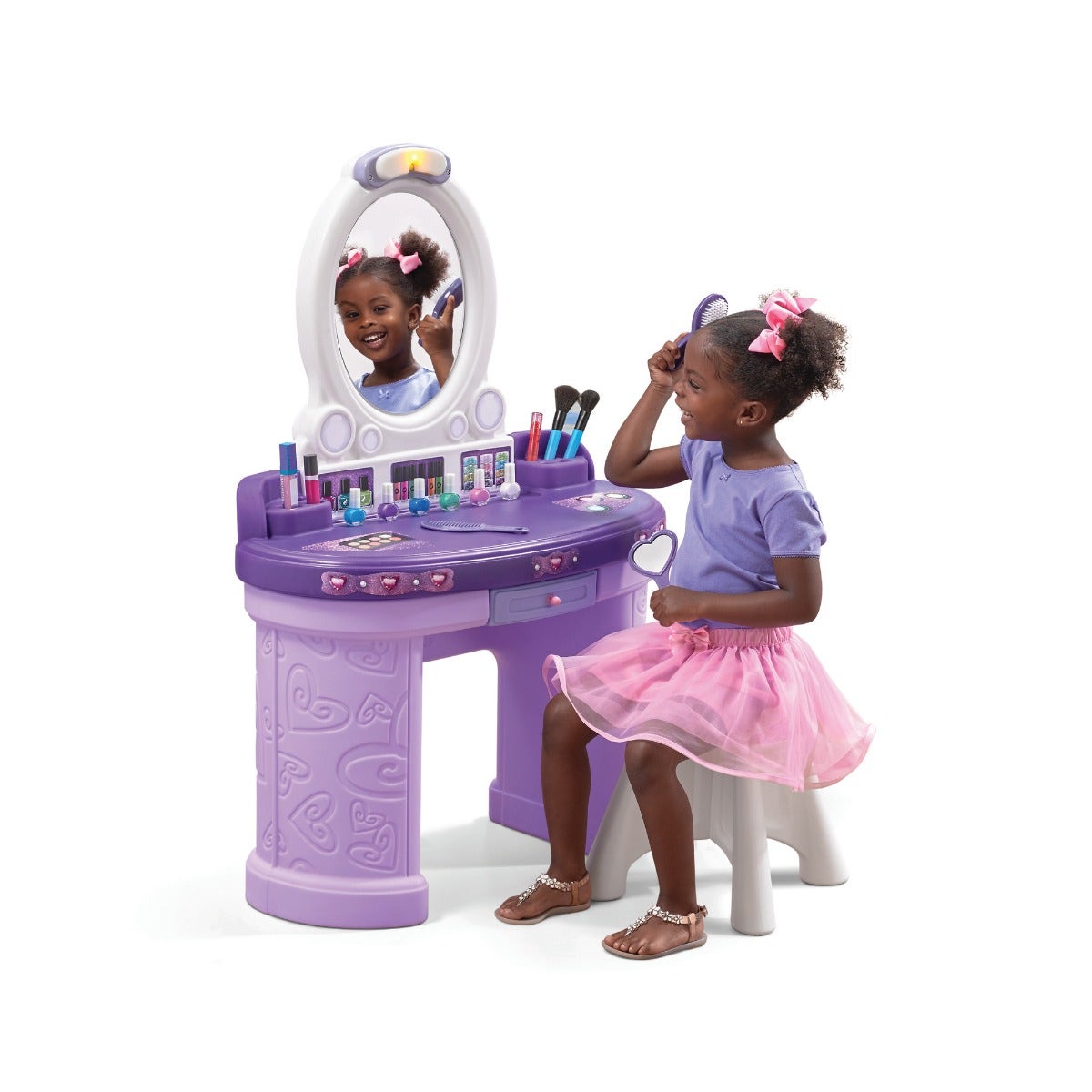 Outdoor Pretty & Posh Vanity with Stool Parts