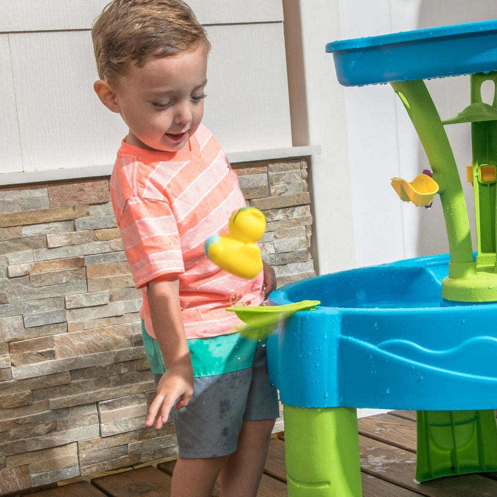 Outdoor Summer Showers Splash Tower Water Table