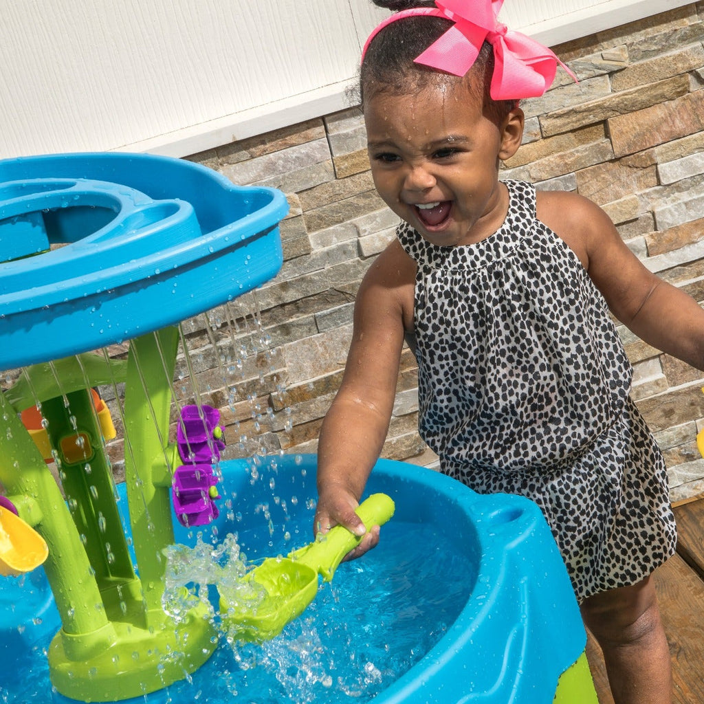 Outdoor Summer Showers Splash Tower Water Table